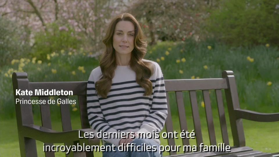 Kate, princesse de Galles, annonce un diagnostic de cancer