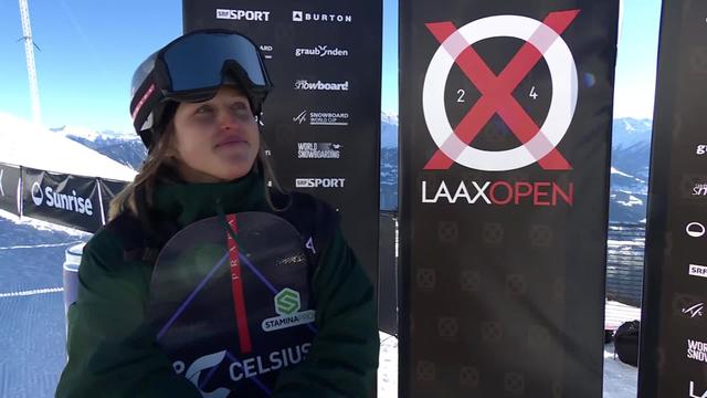 Laax (SUI), snowboard slopestyle dames : Julia Marino (USA) s’adjuge la victoire