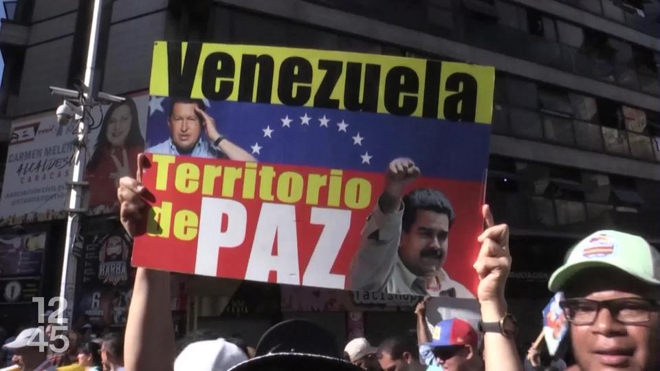 La pression s'accroît sur le Venezuela. Aujourd'hui les soutiens au Président Maduros descendent dans la rue.