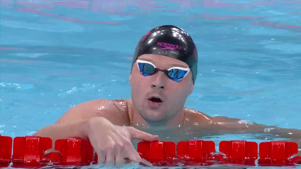 Paralympiques, natation, finale 100m dos messieurs: le Biélorusse Ihar Boki décroche sa 18e médaille d'or paralympique