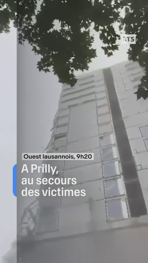 A Prilly, au secours des victimes