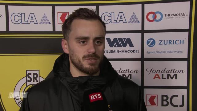 1-4 de finale, Delémont - Servette FC (0-2): Timothé Cognat à l'interview