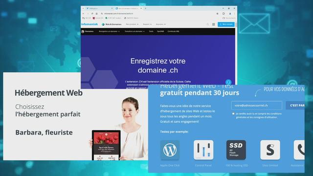 Sites commerciaux .ch : des entreprises pas forcément basées en Suisse