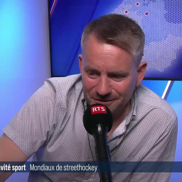 L’invité sport - Mondiaux de street-hockey en Haut-Valais: interview de Sébastien Pico