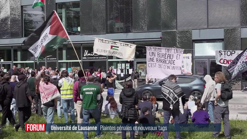 L'Université de Lausanne a saisi la justice après l'occupation étudiante du printemps dernier