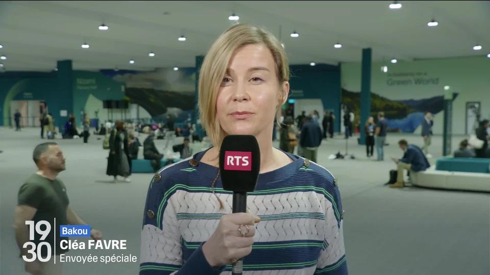 Les discussions peinent à avancer à Bakou lors de la COP29. Les explications de notre envoyée spéciale Cléa Favre