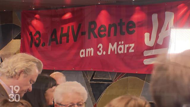 La Suisse va introduire une 13e rente AVS pour les retraités. Ambiance chez les initiants