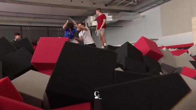 Une nouvelle salle dédiée à la discipline du "parkour" ouvre à Meyrin (GE)