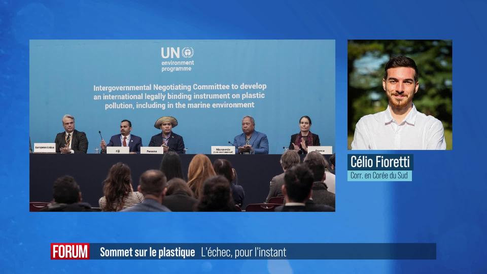 Echec des négociations pour un traité international sur la pollution plastique