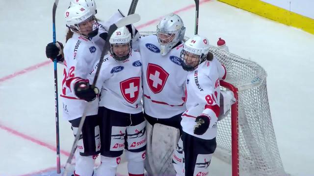 Hockey - Tournoi féminin des 5 nations, Suisse - Suède 4-3