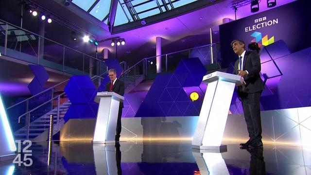 Dernier débat télévisé avant les élections législatives britanniques du 4 juillet