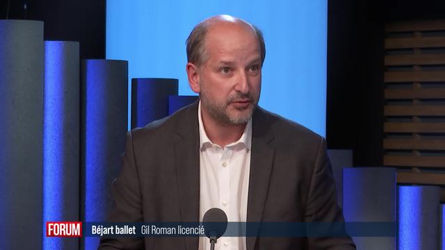 Quelles conséquences a le licenciement de Gil Roman pour le Béjart Ballet? Interview de Grégoire Junod