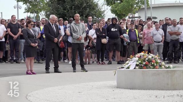 Après l'accident de chantier qui a fait trois victimes à Prilly, 300 personnes ont assisté à une cérémonie de recueillement