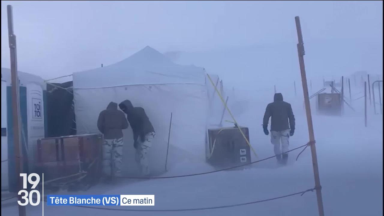 La météo trop instable conduit l'armée à annuler les premiers départ de la Patrouille des Glaciers