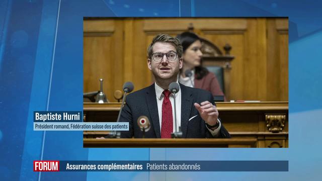 Le Groupe Mutuel arrête de rembourser les séjours privés à l'Hôpital de la Tour: interview de Baptiste Hurni