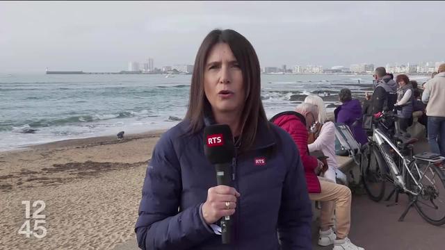 Le point aux Sables-d’Olonne, en France, avec Isabelle Musy, quelques minutes avant le départ du Vendée Globe