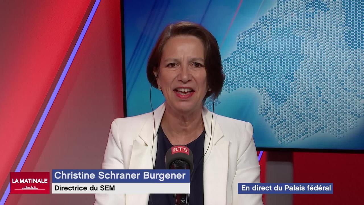 L'invitée de La Matinale (vidéo) - Christine Schraner Burgener, directrice du Secrétariat d’Etat aux migrations