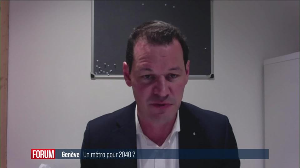 Un métro à Genève? Interview de Pierre Maudet