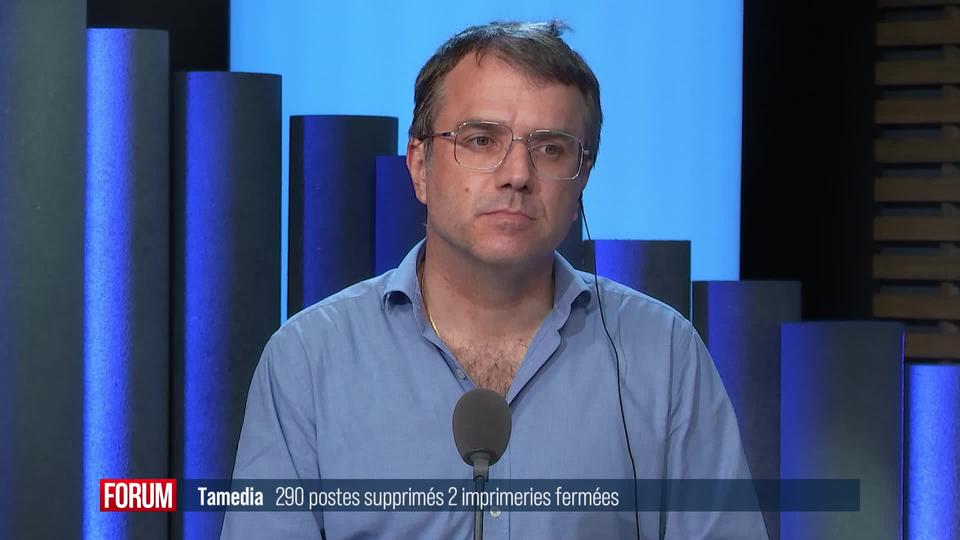 Nonante emplois biffés dans les rédactions de Tamedia: interview de Dominique Botti