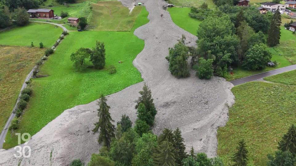 Une nouvelle lave torrentielle se déverse en ce moment en Valais dans le Val de Bagnes. Le point avec Romain Boisset