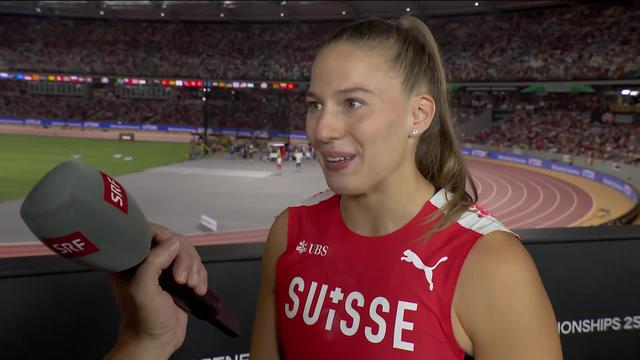 Athlétisme : portrait de Angelica Moser, athlète suisse, spécialiste du saut à la perche