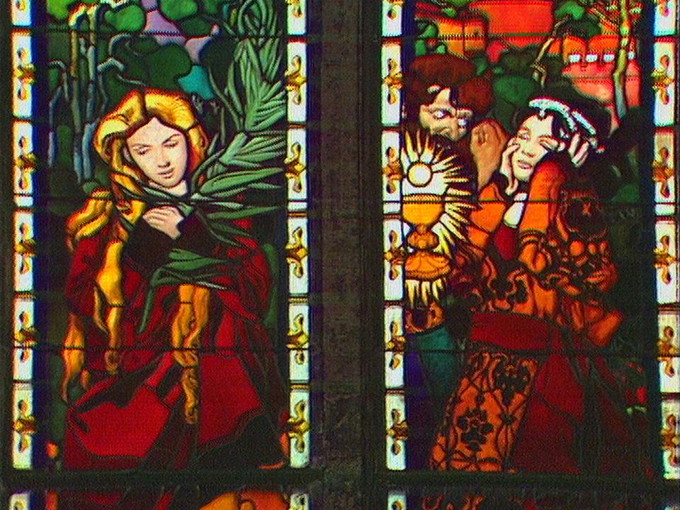 Les vitraux de Jozef Mehoffer dans la cathédrale de Fribourg [RTS]