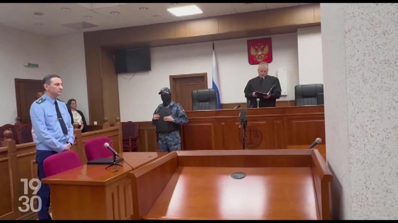 Un tribunal russe a condamné vendredi le journaliste américain Evan Gershkovich à 16 ans de prison