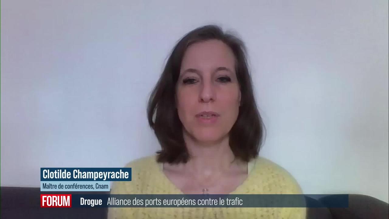 Alliance des ports européens contre le trafic de drogue: interview de Clotilde Champeyrache