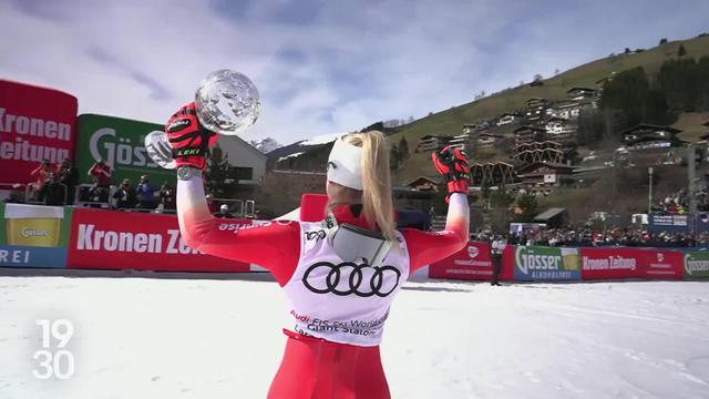 Ski alpin : à 32 ans, Lara Gut-Behrami bat tous les records de longévité et s’empare du classement général de la Coupe du monde et celui du slalom géant