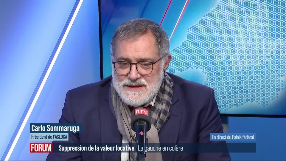 Le Parlement veut supprimer l’impôt sur la valeur locative, colère à gauche: interview de Carlo Sommaruga (vidéo)