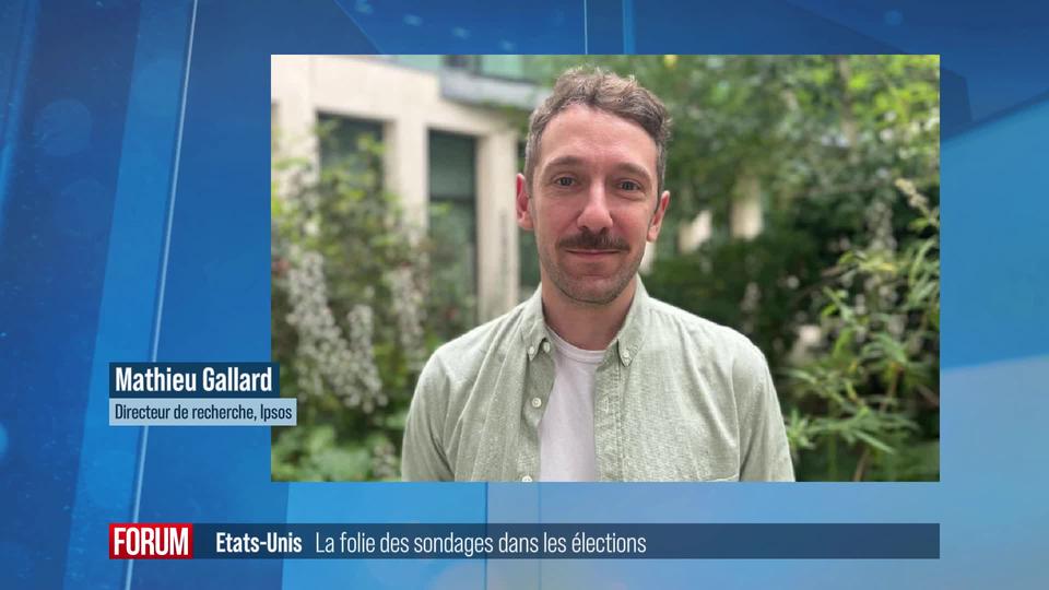 Le rôle clé des sondages en cette fin de campagne présidentielle américaine: interview de Mathieu Gallard (vidéo)