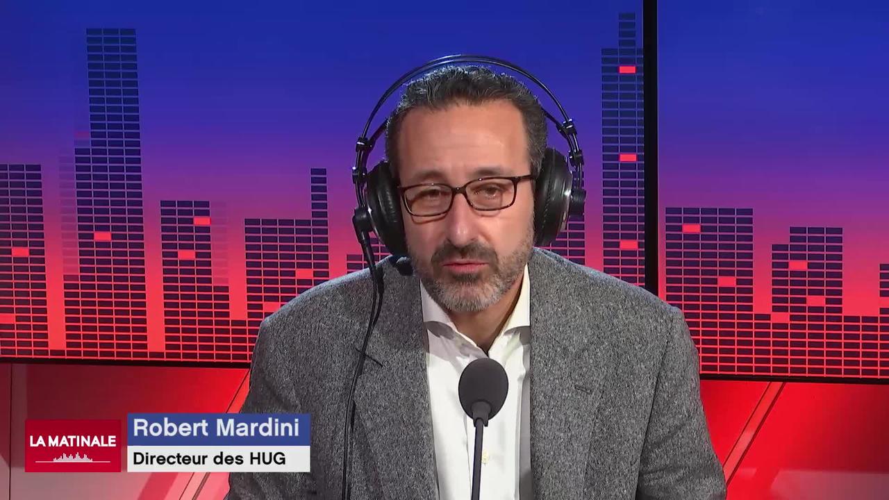 L'invité de La Matinale (vidéo) - Robert Mardini, directeur des Hôpitaux universitaires de Genève (HUG)