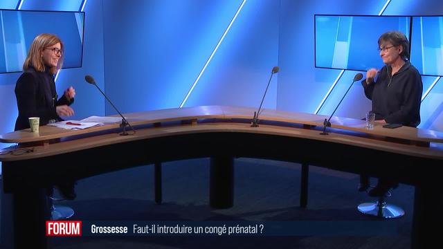 Faut-il introduire un congé prénatal en Suisse? Débat entre Geneviève Preti et Olivia Guyot Unger