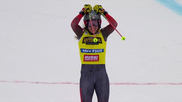 Idre Fjäll (SWE), finale dames: Saskja Lack (SUI) décroche un podium en Suède