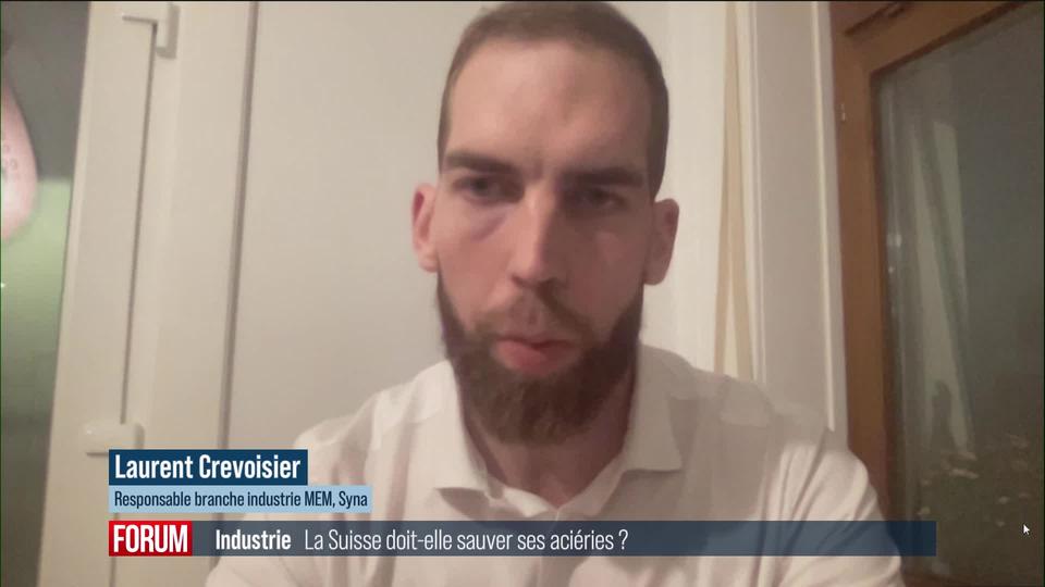 Swiss Steel annonce la suppression de 130 postes en Suisse: interview de Laurent Crevoisier