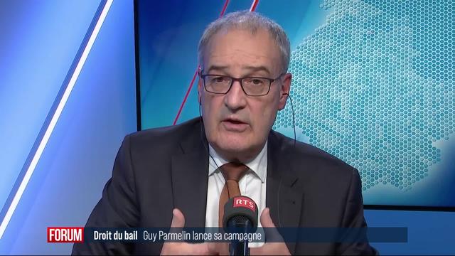 Le droit du bail doit-il favoriser davantage les propriétaires? Interview de Guy Parmelin