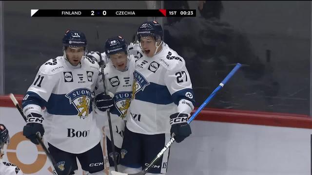 Hockey, Karjala Cup, Finlande – Tchéquie (4-0): la Finlande balaie les Tchèques