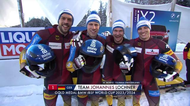 St-Moritz (SUI), bob à 4 messieurs: Team Lochner (GER)