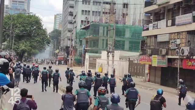 Au Bangladesh, le mouvement de protestation contre le gouvernement lancé par les étudiants a fait 115 morts en une semaine