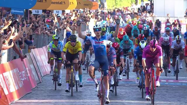 Etape 21, Rome - Rome: Tim Merlier (BEL) victorieux au sprint et Tadej Pogacar (SLO) remporte son premier Tour d'Italie