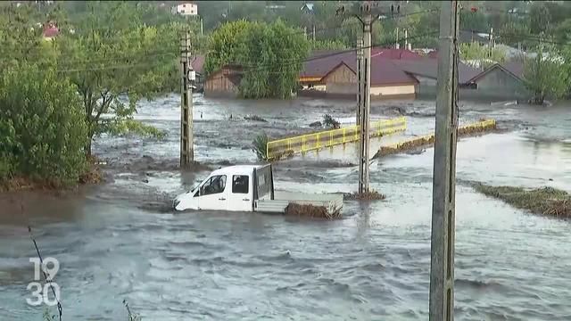 L'Est de l'Europe face aux inondations, bilan provisoire : quatre morts en Roumanie