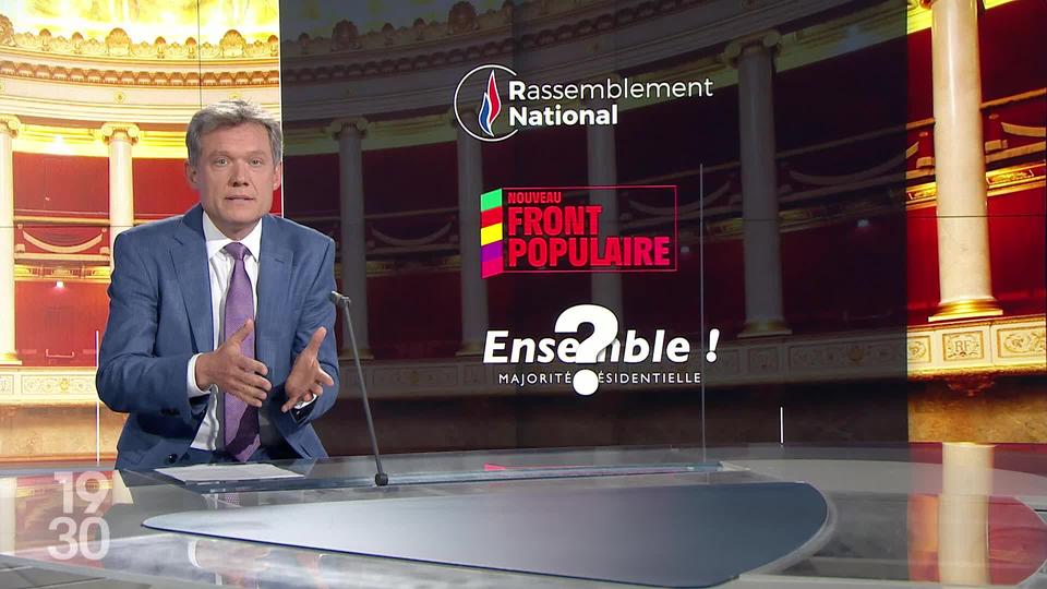 Laurent Burkhalter revient sur les projections avant le second tour des législatives en France