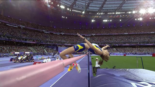 Finale dames: Yaroslava Mahuchikh (UKR) titrée à la hauteur