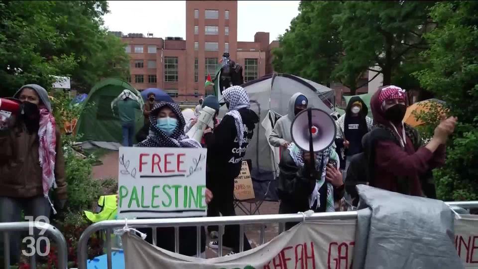 Les manifestations propalestiniennes sur les campus américains prennent de l'ampleur