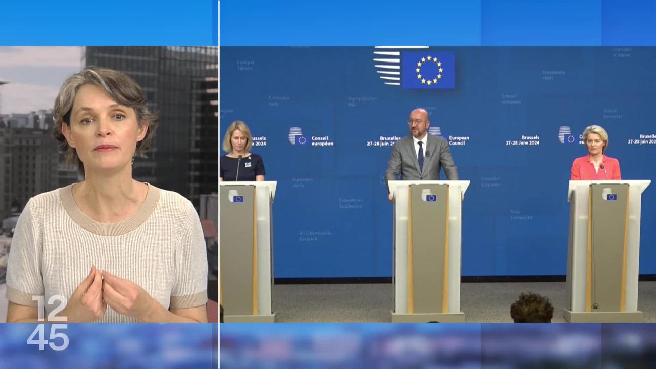 Les dirigeants européens ont choisi le nouveau trio à la tête de l’Union européenne. Les précisions d’Isabelle Ory, correspondante de la RTS auprès de l’UE