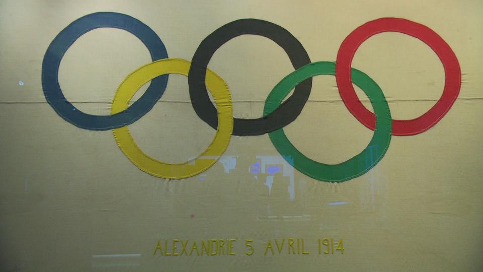 Le drapeau olympique