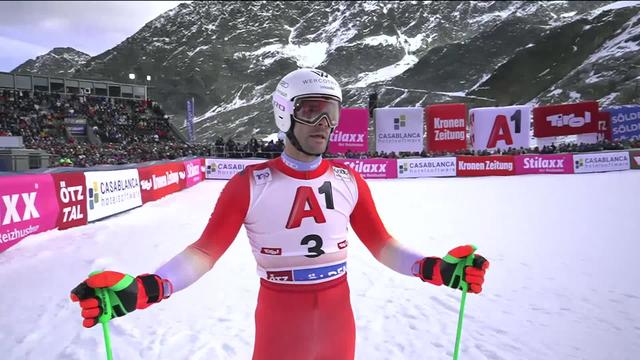 Sölden (AUT), géant messieurs, 2e manche: Thomas Tumler (SUI) rétrograde au classement