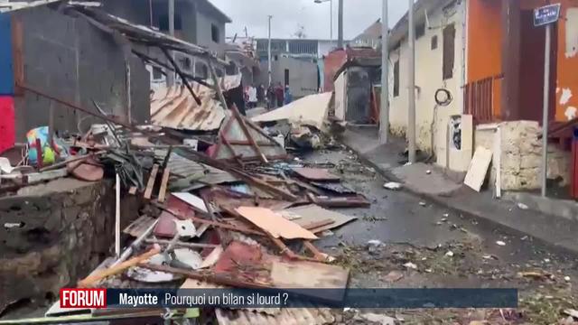 48h après le passage du cyclone Chido, le bilan à Mayotte pourrait s'alourdir  (vidéo)