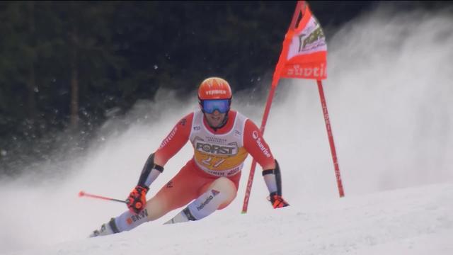 Alta Badia (ITA), géant messieurs, 1re manche: la manche de Justin Murisier (SUI)