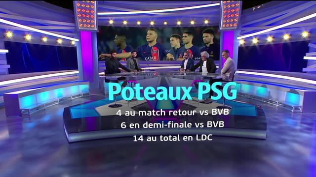 Demi-finales, match retour, Paris SG - B.Dortmund (0-1): les poteaux du PSG